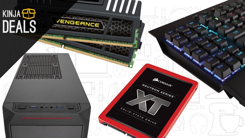 Illustration for article titled Today's Best Deals: Corsair Peripherals, Valentine's Day Gift Cards, and More